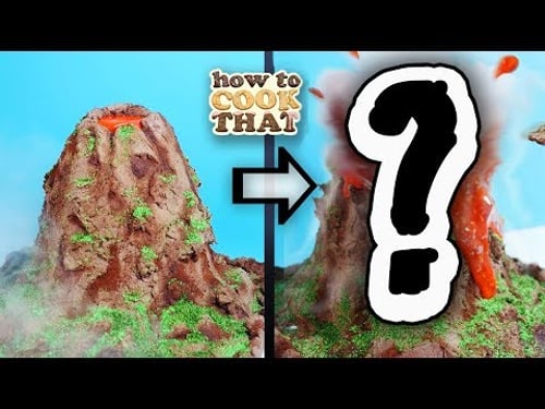 Will this volcano cake EXPLODE?