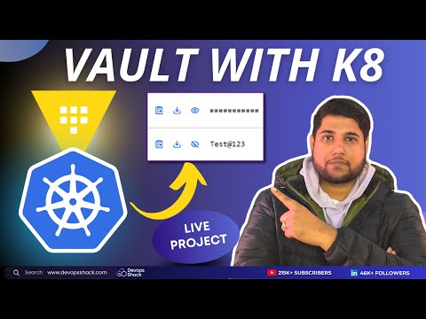 Hashicorp Vault Tutorial With Live Project | Vault