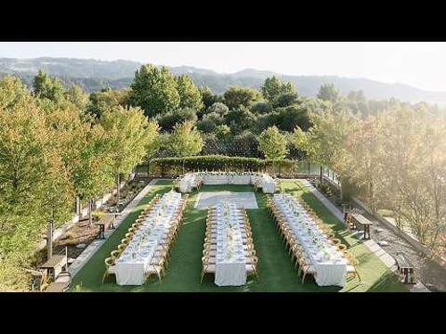 Cinematic Four Seasons Napa Valley Wedding Teaser