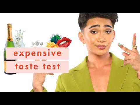 Beauty Guru Bretman Rock Knows His Freaking Coconut Water 👀 | Expensive Taste Test | Cosmo