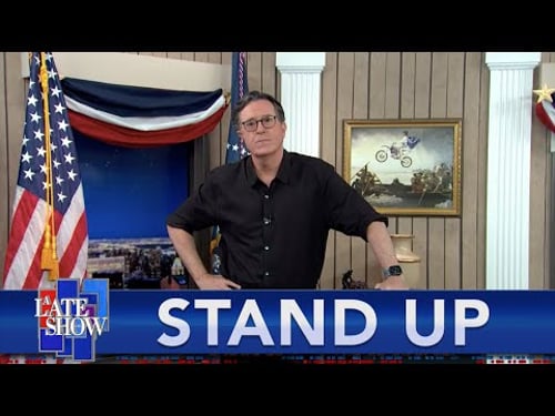 Stephen Rips Up The Monologue And Starts Over After Trump's Heartbreaking Thursday Night Lie Fest