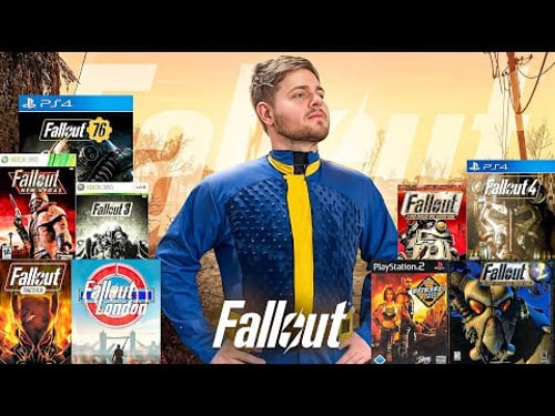 I Played and Ranked EVERY Fallout Game (FOR THE FIRST TIME)