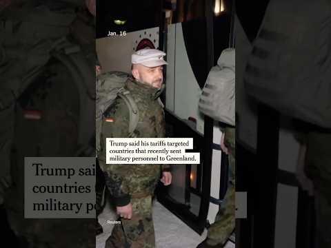 Trump Threatens New Tariffs on NATO Countries Over Greenland