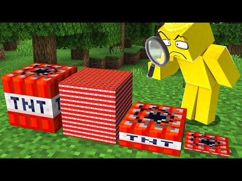 Every Minecraft TNT in One Video