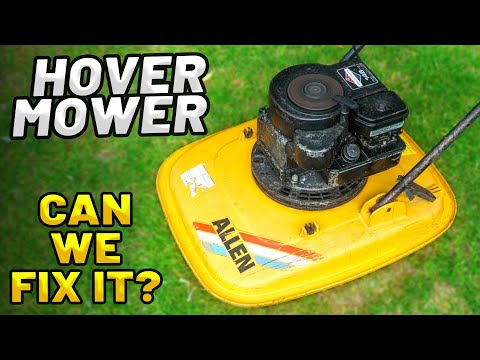 1980's HOVER MOWER - Can We Fix It?