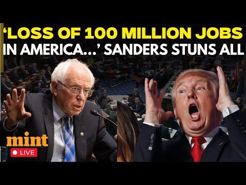 LIVE: 'People Like Elon Musk...' Sen Bernie Sanders Big Warning To Americans | Trump | US News