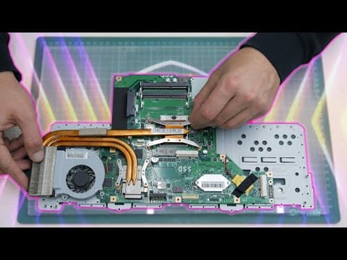 Transforming Broken Gaming Laptop into a PC