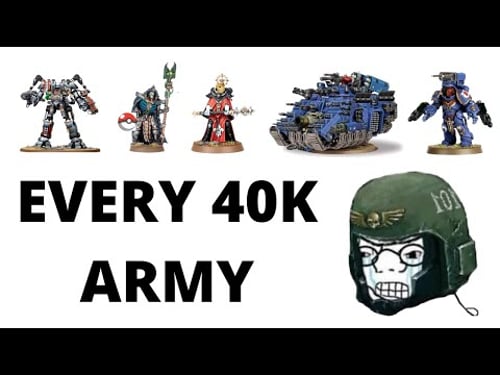 The Meme Guide to Every Warhammer 40k Faction