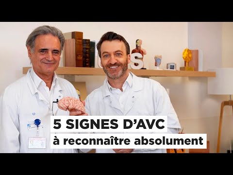 Quels sont les signes d'un accident vasculaire cérébral (AVC) ?