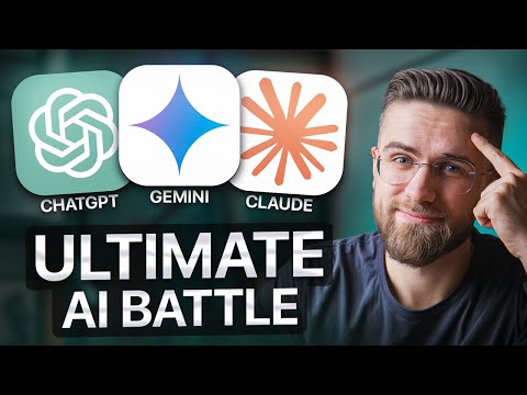 ChatGPT vs Gemini vs Claude: BRUTAL 2025 Test (I Tested All 3)