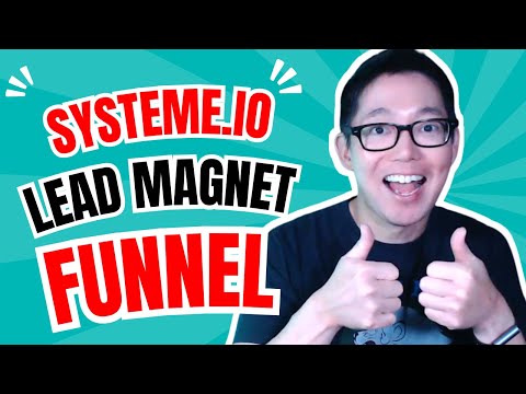 Create a Lead Magnet Landing Page in Systeme.io (Step-by-Step Tutorial)