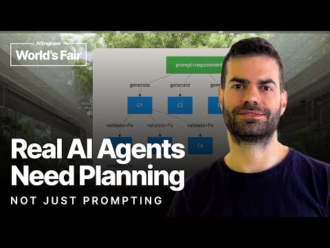 Real AI Agents Need Planning, Not Just Prompting - Yuval Belfer