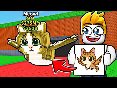 我在偷一個腦腐裡畫的任何東西全部都變成真的!【Roblox 機械磚塊】