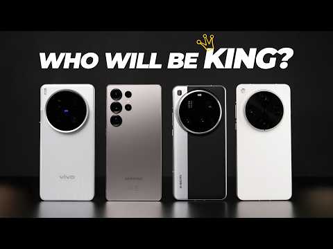 The Best ULTRA Phone! Vivo X200 Ultra vs S25 Ultra vs Xiaomi 15 Ultra vs Find X8 Ultra!