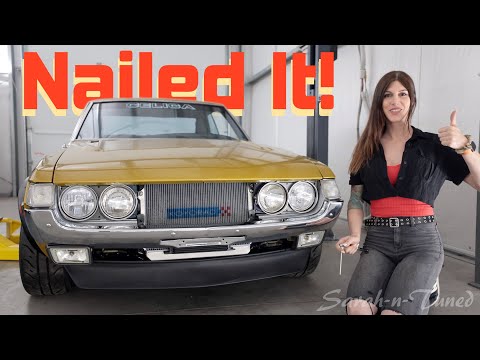 Somehow Actually Pulled This Off! // 2UZ V8 '74 Celica
