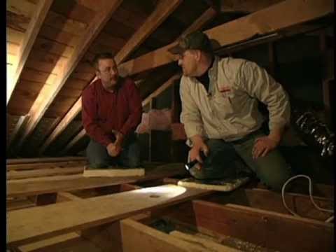 Insulating and Air Sealing with Rockweiler Insulation