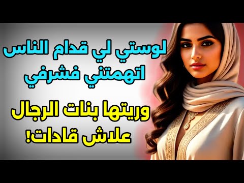 لوستي بغات تدير عليا عاقسة... وريتها بنات الرجال الشلاغمية علاش قادات!