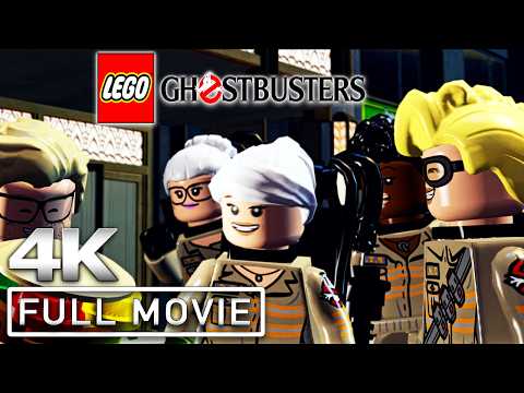 LEGO GHOSTBUSTERS (2016) All Cutscenes (Full Game Movie) 4K 60FPS Ultra HD
