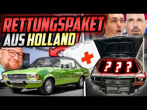 IRRE PROJEKTE beim ERSATZTEILKAUF entdeckt! - Opel Rekord D - Ralf & Sven im AUSSENEINSATZ!