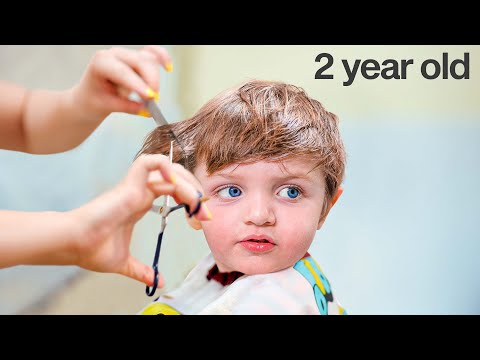 My Son's First Actual Haircut! *gone wrong*