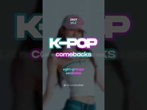 New K-Pop Girl Group Comebacks (January 2026 Pt.2) #kpop #kiiikiii #kpopshorts #xg #kpopedit #idle