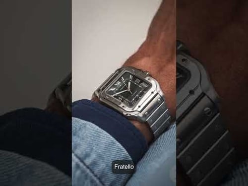 Cartier Santos: The Classy, Historic Daily Watch Rivaling Rolex & Omega😎 #chrono24 #cartier #santos