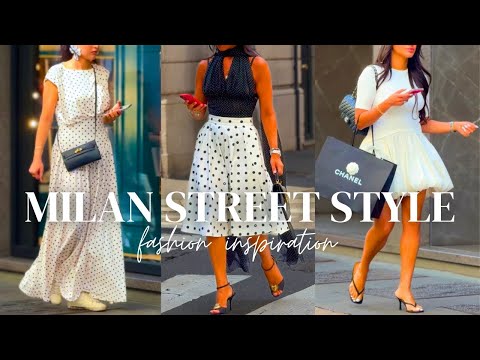 Milan Street Fashion 2025 | Elegant Late-Summer Outfits & Top Fashion Trends from Italy