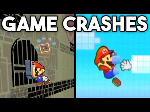 Game Crashes in Super Paper Mario