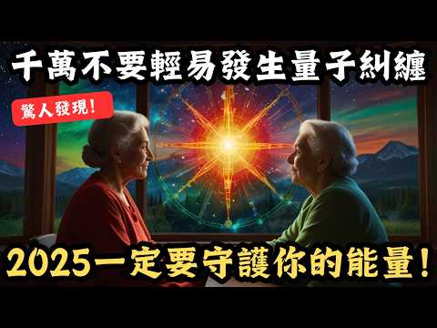 Don’t let quantum leap happen easily! Keep your energy well, and your life will be smooth in 2025!