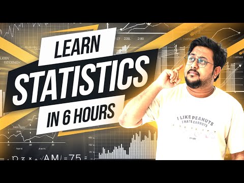 Learn Business Statistics in 6 hours | A must know skill for a Data & AI