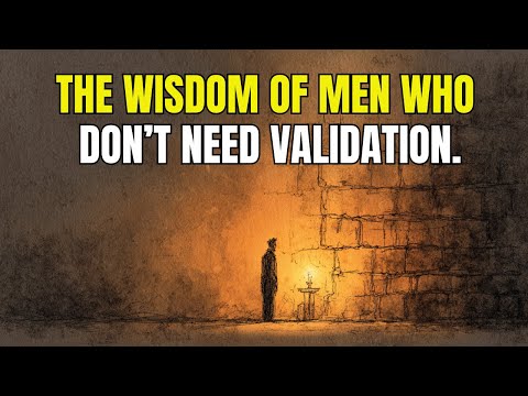 The Wisdom of Men Who Don’t Need Validation.