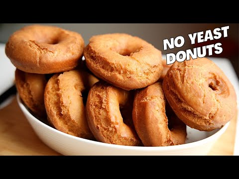No Yeast! I wish I knew this Donut recipe before!