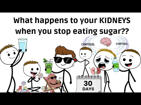 What happens to your KIDNEYS when you stop eating sugar???
