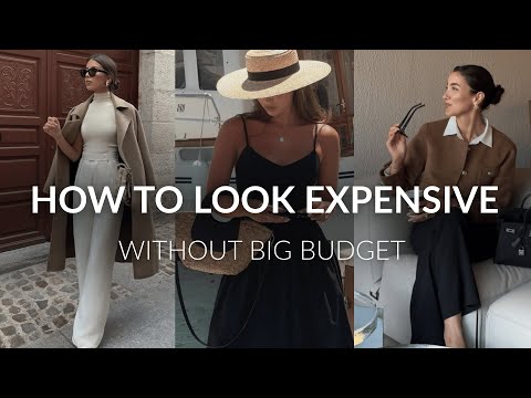 How to instantly look more expensive and elegant