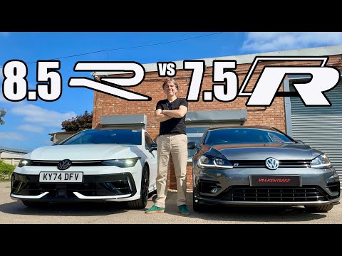 NEW 8.5 VW GOLF R VS 7.5 GOLF R - IS THE NEW R NOW THE BEST EVER? #golfr #vwgolfr