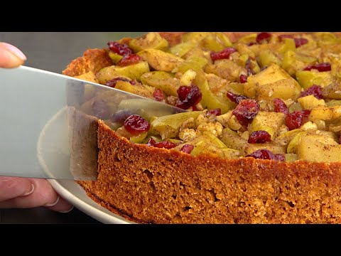 Ich esse keinen Zucker! Der berühmte amerikanische Kuchen ohne Zucker und Butter! Super Dessert für