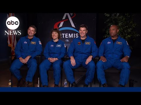 Crew of Artemis II sits down with ABC News in first live TV interview