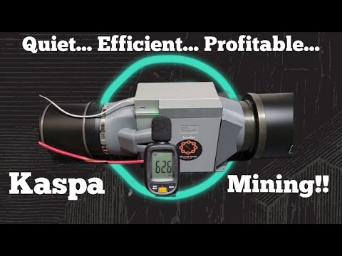 Silence your Iceriver KS1 & KS2 Kaspa ASIC with Fruition Designs! (Quiet, efficient, profitable!)