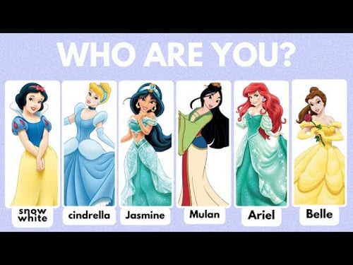 WHICH DISNEY PRINCESS ARE YOU? | fun quiz | personality quiz | disney