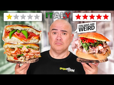 I tried Italy's Top Sandwiches and Total Rip Offs!