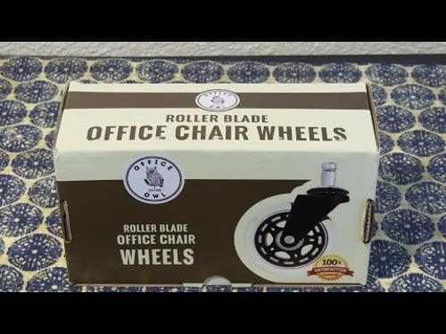 Office Owl Office/Gaming Chair replacement Roller Blade wheels Review