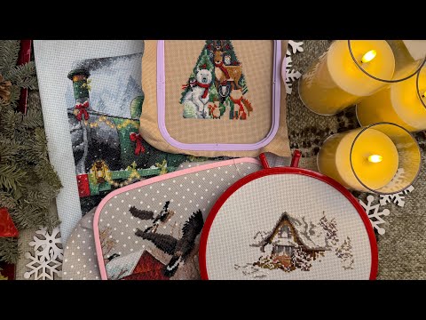 Вышивальная зима ❄️ | Покупки, процессы