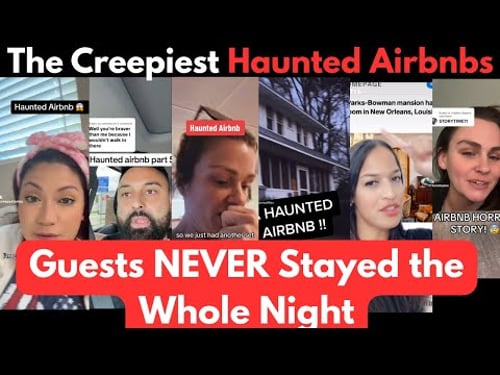 People Say These Airbnbs Are Haunted… Would You Book #horrorstories #scarystories #tiktokcompilation