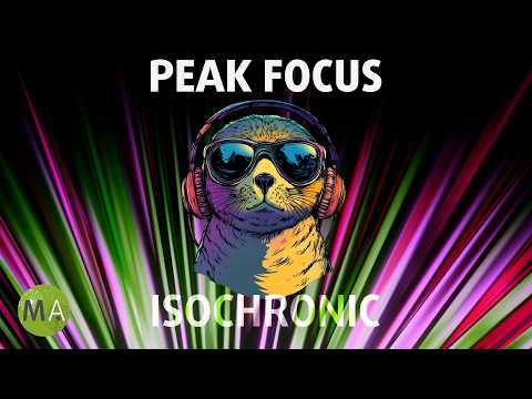 Peak Focus for Complex Tasks - Synthwave Seal Mix + Isochronic Tones
