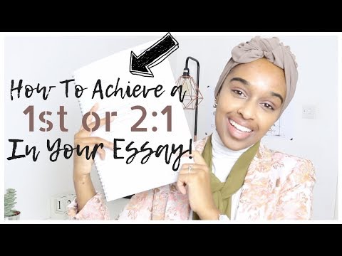 How To Get a 1st or 2:1 in ANY University Essay (with examples)! | ESSENTIAL ESSAY TIPS