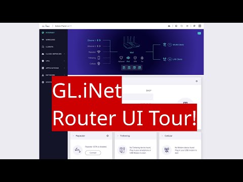 GL.iNET Router Software Features and UI Tour