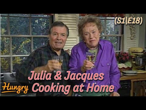 Comfort Food - Chicken Pot Pie and Rustic Apple Tart Dessert | Julia & Jacques Cooking at Home