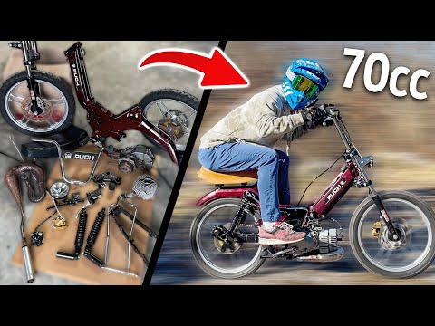 Fully Rebuilding My DREAM STUNT MOPED