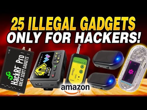 25 Illegal Looking Gadgets Hackers Use — Available on Amazons