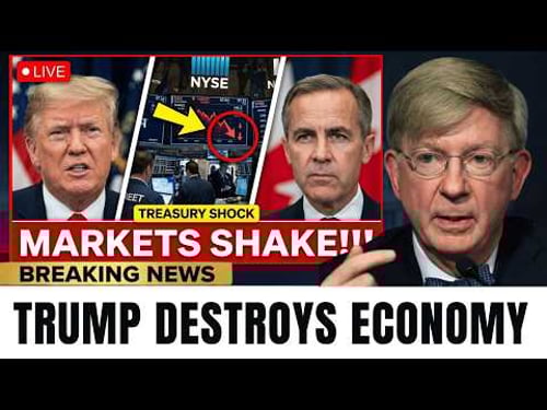JUST NOW: Canada Dumps US Treasuries —Markets Panic as Trump Trade Fight Explodes